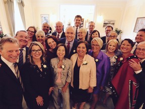 Premier John Horgan introduced his new cabinet.