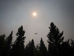 Dianne Raymond and her neighbours in Fort Fraser did an initial assessment themselves after a lightning strike last week, and got help from a B.C. Wildfire Service-contracted helicopter to put out the ensuing fire before it could do much damage.