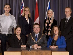 Port Moody councillor Rick Glumac (far right) defeated incumbent Port Moody-Coquitlam MLA Linda Reimer in the May 9 provincial election.