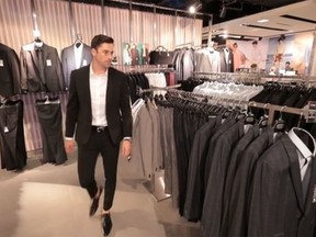 We go shopping with Vancouver Canucks player Erik Gudbranson as he suits up at TOPMAN.