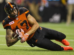 Nick Moore had a career 220-yard receiving night against the Hamilton Tiger-Cats shortly after learning of the death of one of his college friends.