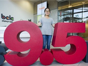 Heling Huang of Richmond is $9.5 million richer after collecting the jackpot in the July 8 Lotto 6/49 draw Tuesday in Vancouver.