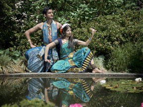 Malavika performed by Nrityenakatha Dance Troupe members Alex and Savita S at the Monsoon Arts Festival 2017.