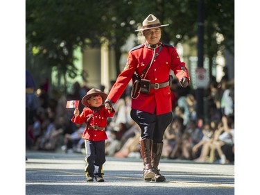 Thousands of people attended the Canada150 parade in Vancouver, B.C., July 2, 2017.