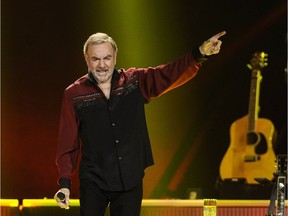 Pop-rock legend Neil Diamond thrilled his fans in concert at Rogers Arena   in the Vancouver on May 7,  2015.