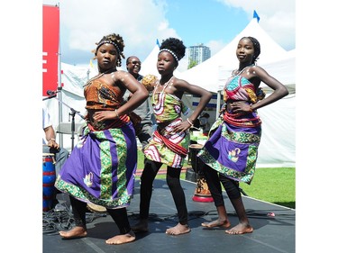 The Togo Showcase Zion Children in action during the annual Fusion Festival in Surrey, BC., July 23, 2017.