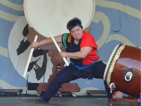 California based taiko drum ensemble Jodaiko will be taking part in the 41st annual Power Powell Street Festival on in Vancouver Aug. 5-6, 2017.