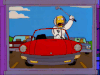 Simpsons road rage gif.