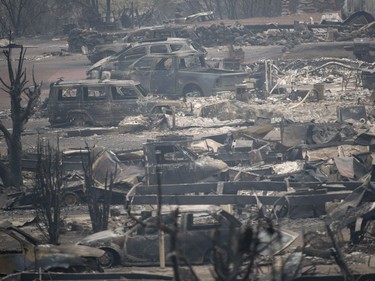 The area of Boston Flats, B.C. is pictured Tuesday, July 11, 2017 after a wildfire ripped through the area earlier in the week. THE CANADIAN PRESS/Jonathan Hayward ORG XMIT: JOHV103
JONATHAN HAYWARD,