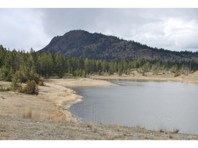 The open-pit Ajax copper-gold mine is proposed for a site near Inks Lake south of Kamloops.