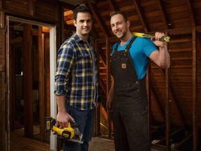 Sebastian Sevallo (left) and Mickey Fabbiano are the duo behind the Vancouver-shot home renovation show Worst to First. The show premieres Sept. 4 at 10 p.m. on HGTV.