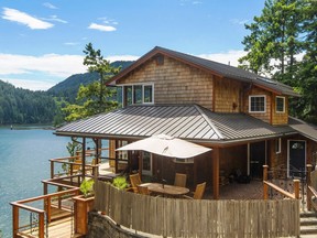 This home at 1160 Ecclestone Road on Bowen Island sold for $1,825,000. For Sold (Bought) in Westcoast Homes. [PNG Merlin Archive]
PNG