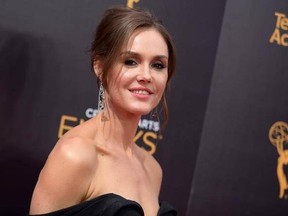 Erinn Hayes arrives at night two of the Creative Arts Emmy Awards at the Microsoft Theater on Sunday, Sept. 11, 2016, in Los Angeles. Hayes&#039;s recently announced departure from the Kevin James comedy &ampquot;Kevin Can Wait&ampquot; has sparked shock and outrage among fans. THE CANADIAN PRESS/AP-Invision, Richard Shotwell