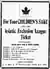 Jan. 8, 1908. An Asiatic Exclusion League ad from the 1908 civic election in the Vancouver World.