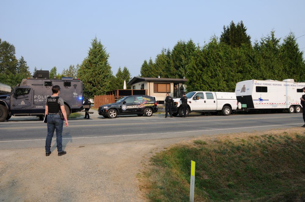 Police raid Devils Army clubhouse in August 2017