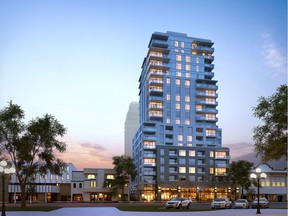 Chard Development's Yates on Yates. It's a 20-storey, 112-unit condo building going up in downtown Victoria.