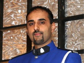 New Westminster police constable Vinnie Dosanjh received an award of excellene from the Canadian Police Association in 2007.