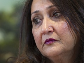 RCMP settle lawsuit, apologize to West Vancouver woman acquitted of human smuggling  Mumtaz Ladha during an interview in the office of her Lawyer David Martin , Vancouver February 18 2015.