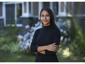 Rabiah Dhaliwal of Surrey is one of 20 students across Canada who were given the Terry Fox Humanitarian Award this year.