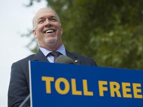 B.C. Premier John Horgan announce announced Friday that the province is eliminating tolls on bridges in the Lower Mainland.