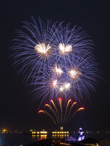 Canada's display impressed onlookers at the Celebration of Light finale Saturday, Aug. 5.