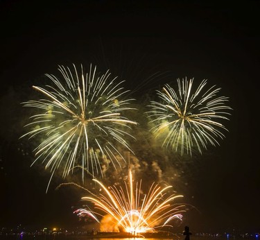 Canada's display impressed onlookers at the Celebration of Light finale Saturday, Aug. 5.