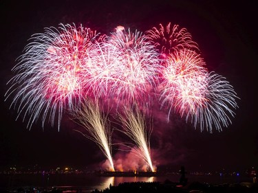 Canada's display impressed onlookers at the Celebration of Light finale Saturday, Aug. 5.