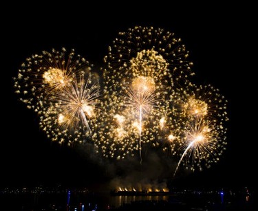 Canada's display impressed onlookers at the Celebration of Light finale Saturday, Aug. 5.