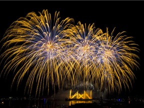 Canada's display impressed onlookers at the Celebration of Light finale Saturday, Aug. 5.