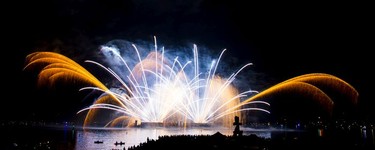 Canada's display impressed onlookers at the Celebration of Light finale Saturday, Aug. 5.