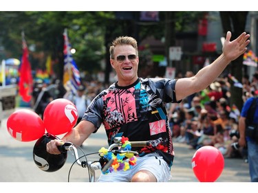 Scenes from the 39th Annual Vancouver Pride Parade presented by the Vancouver Pride Society in Vancouver, BC., August 6, 2017.  Nick Procaylo, PNG