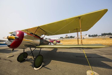 A First World War-vintage aircraft at the Abbotsford International Air Show.