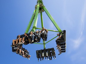 Thrill seekers brave The Beast at The Fair at PNE.