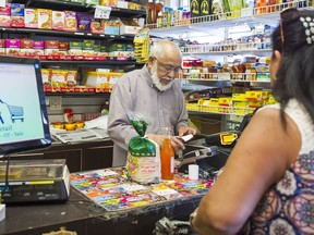 Yusef Bhamjee's grocery store has been a fixture on King George Boulevard in Surrey since 1980. Today his son hesitates to bring his own kids into the neighbourhood at night and says it's an embarrassment to tell people he's from Whalley.