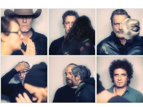 Swans 2016. Influential N.Y. rock band lead by Michael Gira (cowboy hat, upper left).
