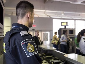 So far 89,000 parents and grandparents have come to Canada on the super-visa program, half of them from South Asia. (Photo: A Canadian Border Services agent at a Canadian airport).
