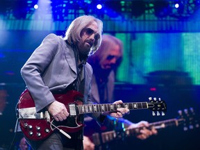 Tom Petty and the Heartbreakers perform at Rogers Arena in Vancouver on Thursday, Aug. 17.