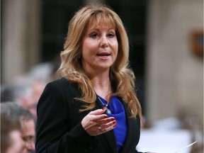 Former Surrey mayor Dianne Watts, the Conservative MP for South Surrey - White Rock, in the Commons. In the provincial Liberal party, the right-wing is arguing it is their turn to hold the leadership and hopes to recruit Watts. But others in the party say it is time for a leader from outside Metro Vancouver.