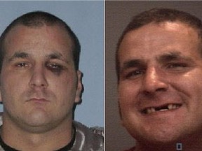 Cory Vallee in 2011 mug shots provided by police