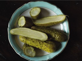 Pickles are proving popular.