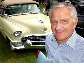 At VanDusen Botanical Garden's Luxury & Supercar Weekend, a 1957 Cadillac convertible reminded Le Crocodile restaurateur-chef Michel Jacob of the huge Choucroute au Riesling dish from his native Alsace.