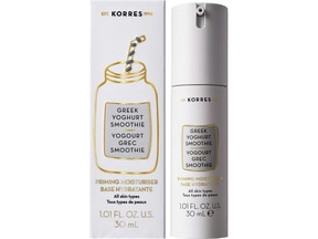 Korres Greek Yoghurt Smoothie Priming Moisturizer.