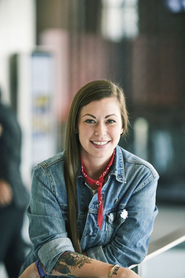 Bartender Kaitlyn Stewart of Royal Dinette. 