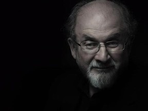 Author Salman Rushdie is seen in this undated handout photo. Salman Rushdie says the idea of setting his latest novel between two historic U.S. elections came to him late, but the contrast between Barack Obama and Donald Trump&#039;s presidencies provided the perfect backdrop for his modern American fable. THE CANADIAN PRESS/HO, Penguin Random House Canada, Randall Slavin *MANDATORY CREDIT*
