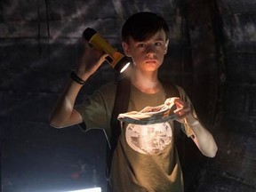 This image released by Warner Bros. Pictures shows Jaeden Lieberher in a scene from &ampquot;It.&ampquot; (Warner Bros. Pictures via AP)