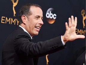 Jerry Seinfeld coming to will play three shows at Vancouver's Queen Elizabeth Theatre in October.