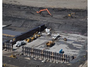 Construction at B.C. Hydro's Site C dam project near Fort St. John. The majority of feedback from early public consultations suggests the controversial project should be scrapped.