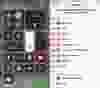 The expanded Control Centre on iO7 (left). You can customize your Control Centre functions in settings (right).