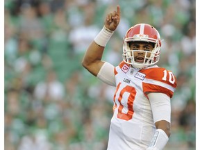Quarterback Jonathon Jennings hopes to find his A game when the B.C. Lions face the struggling Hamilton Tiger-Cats Friday at B.C. Place Stadium.