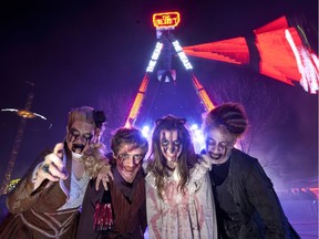 Fright Nights at Playland Jump out of your skin with petrifying haunted houses like Haunted Mansion, Fear and Keeper's Doll Factory. Playland's Fright Nights is back.